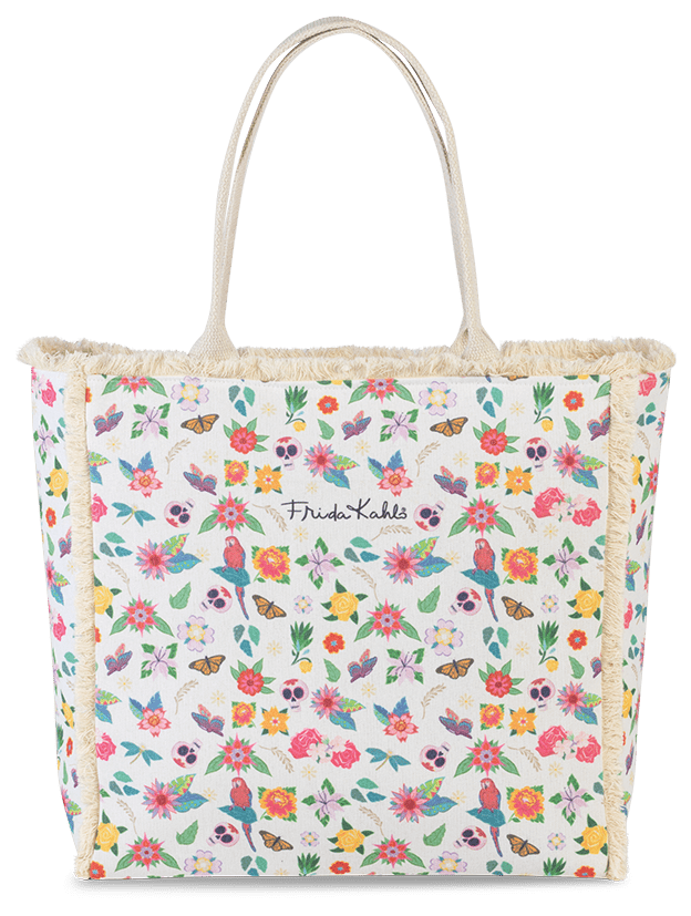Dámska Tote kabelka Frida Kahlo 22L - farebná