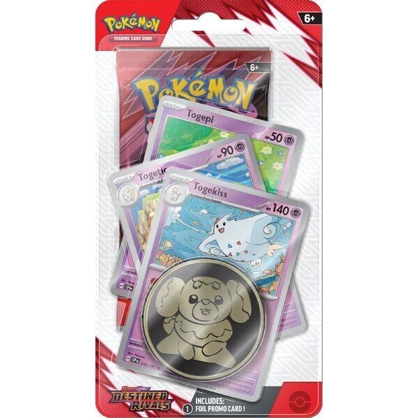 Kartová hra Pokémon TCG: Scarlet & Violet Destined Rivals Premium Checklane Blister Togekiss (Pokémon) Togekiss