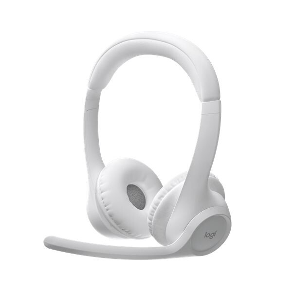 Logitech Zone 300 - bluetooth bezdrôtové slúchadlá - biele 981-001417
