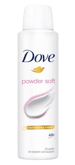 DOVE POWDER SOFT - Antiperspirant s upokojujúcou vôňou 0,15 L