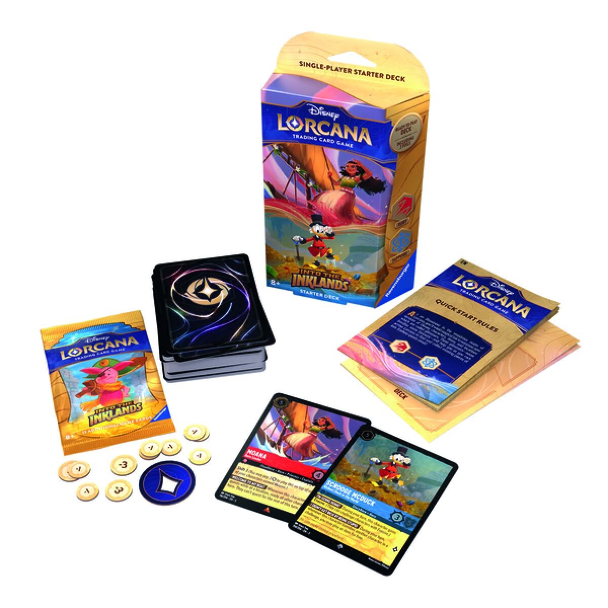 Disney Lorcana TCG: Into the Inklands - Starter Deck Amber & Emerald