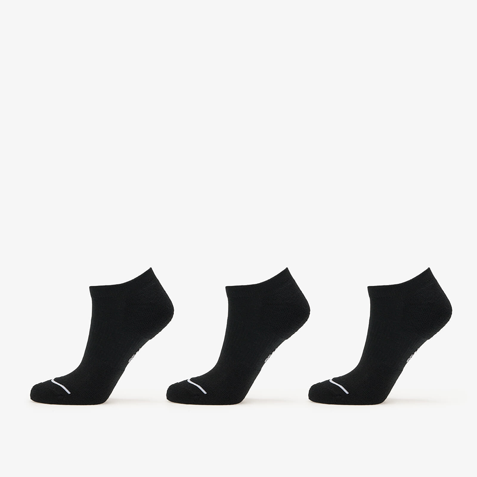 Jordan Everyday No-Show Socks 3-Pack Black/ White XL