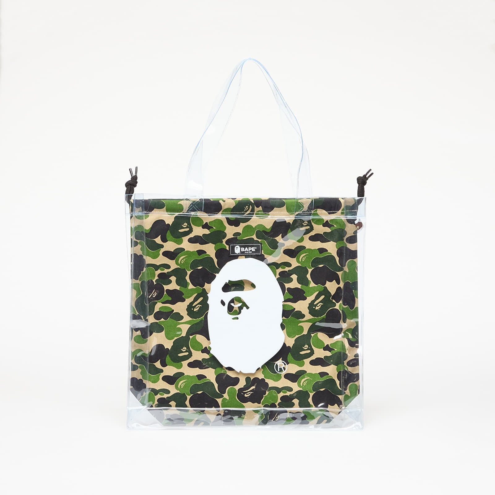 Taška A BATHING APE Abc Camo Clear Tote Bag Green Universal
