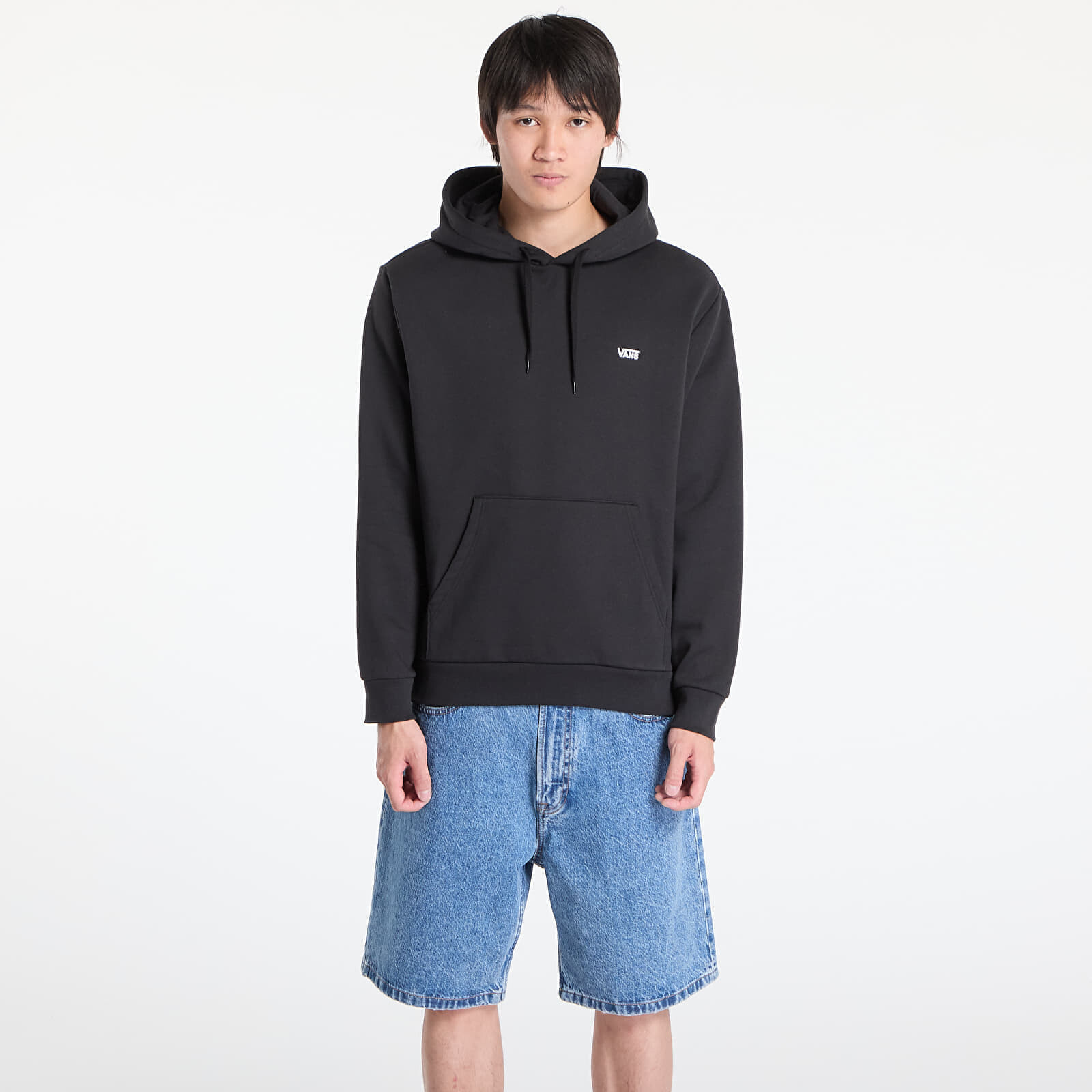 Mikina Vans Left Chest Pull Over Hoodie Black S