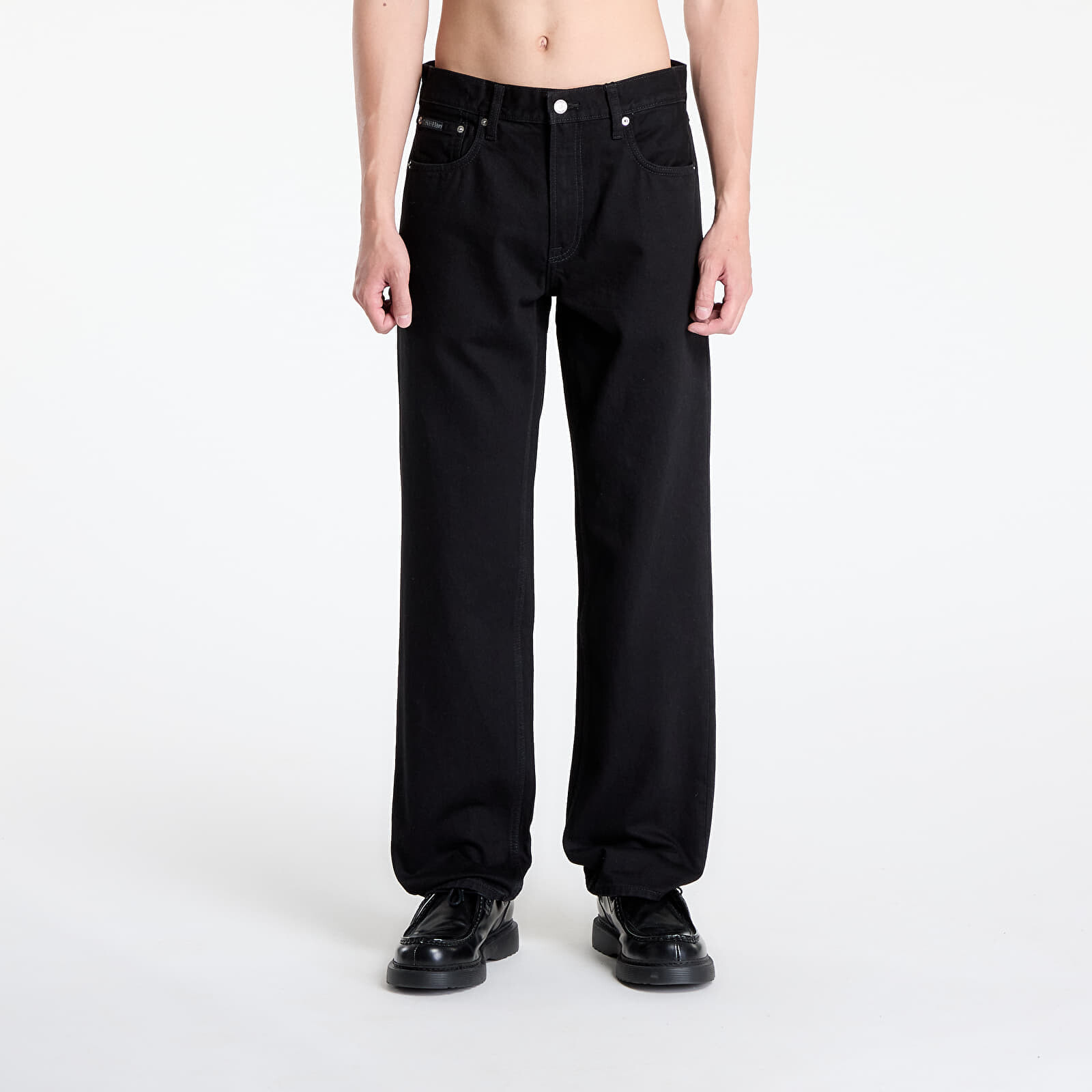 Džínsy Calvin Klein Jeans 90'S Straight Ns Jean Black W34/L34