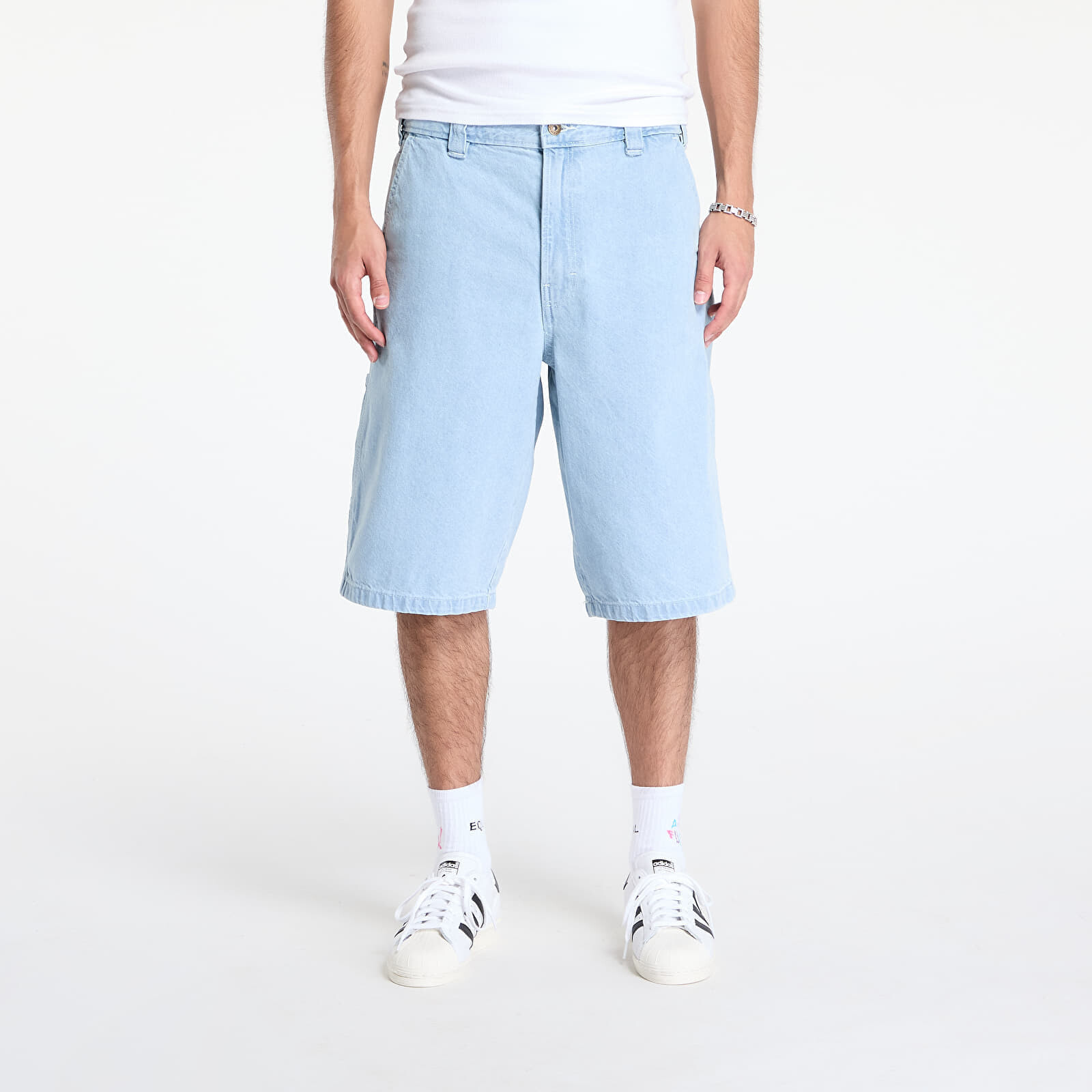Šortky Dickies Madison Denim Short Vintage Aged Blue W31