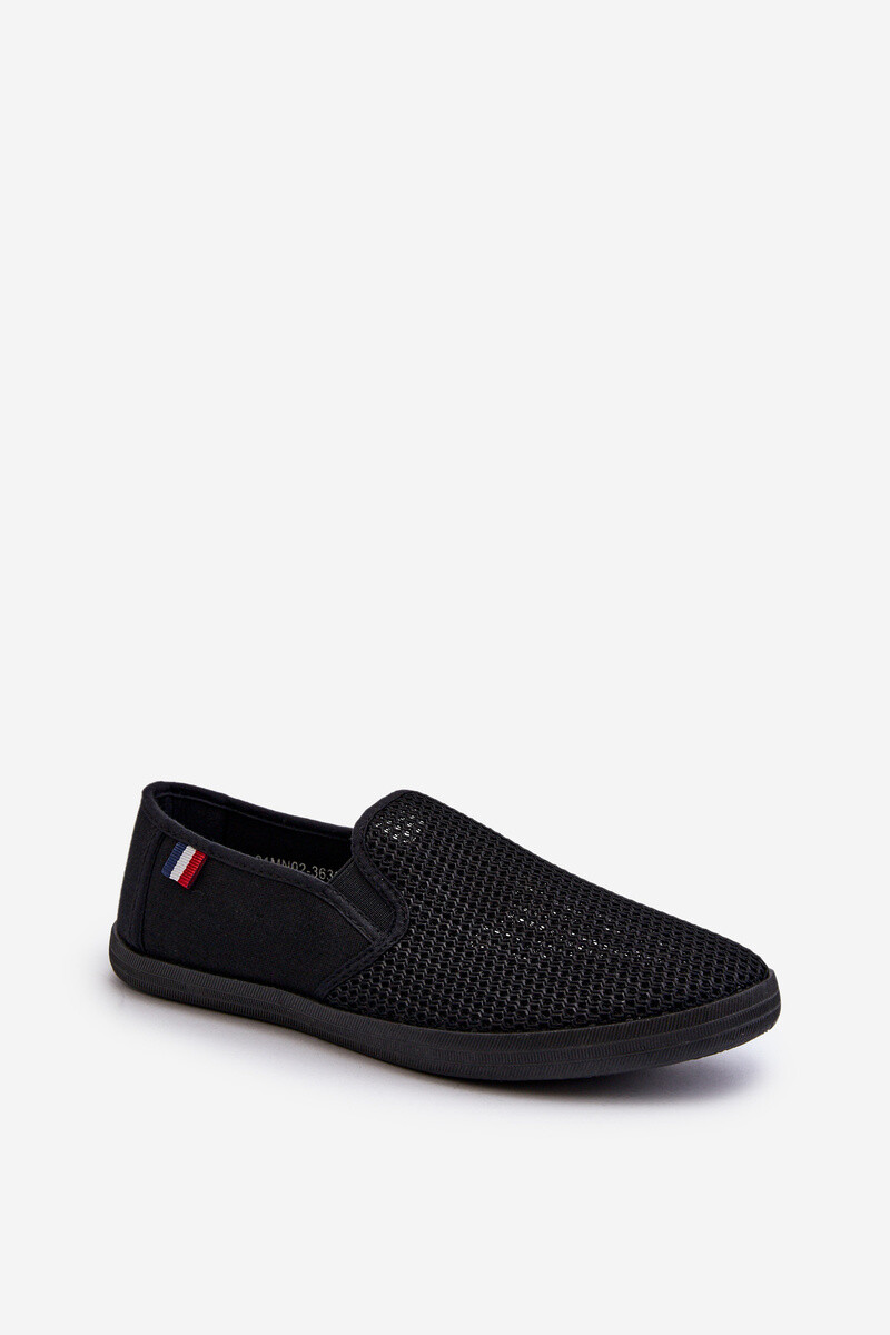 PE1 Mužské čipkované tenisky tenisky čierne Koboru