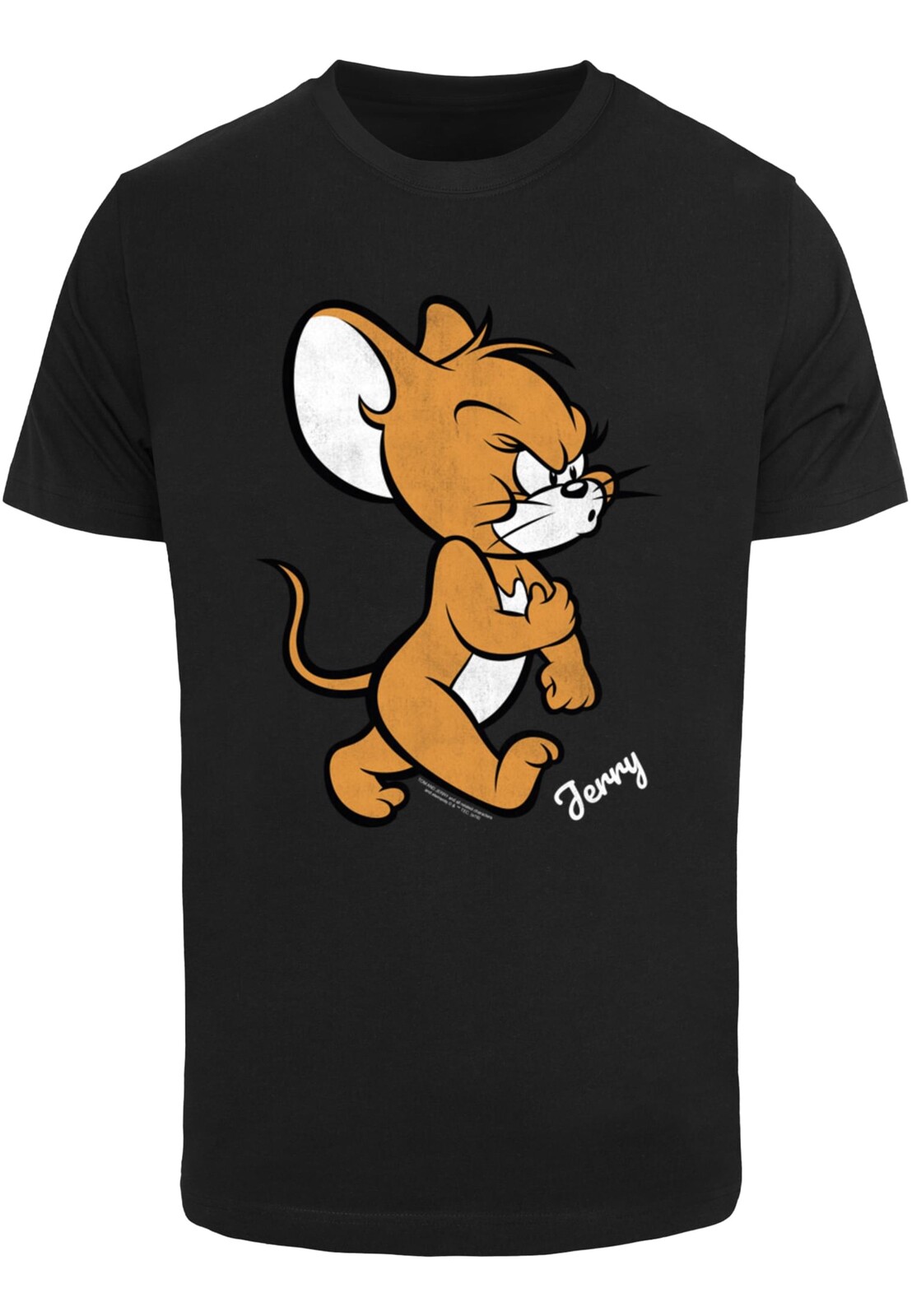 Men's T-shirt Tom & Jerry - Angry Mouse black