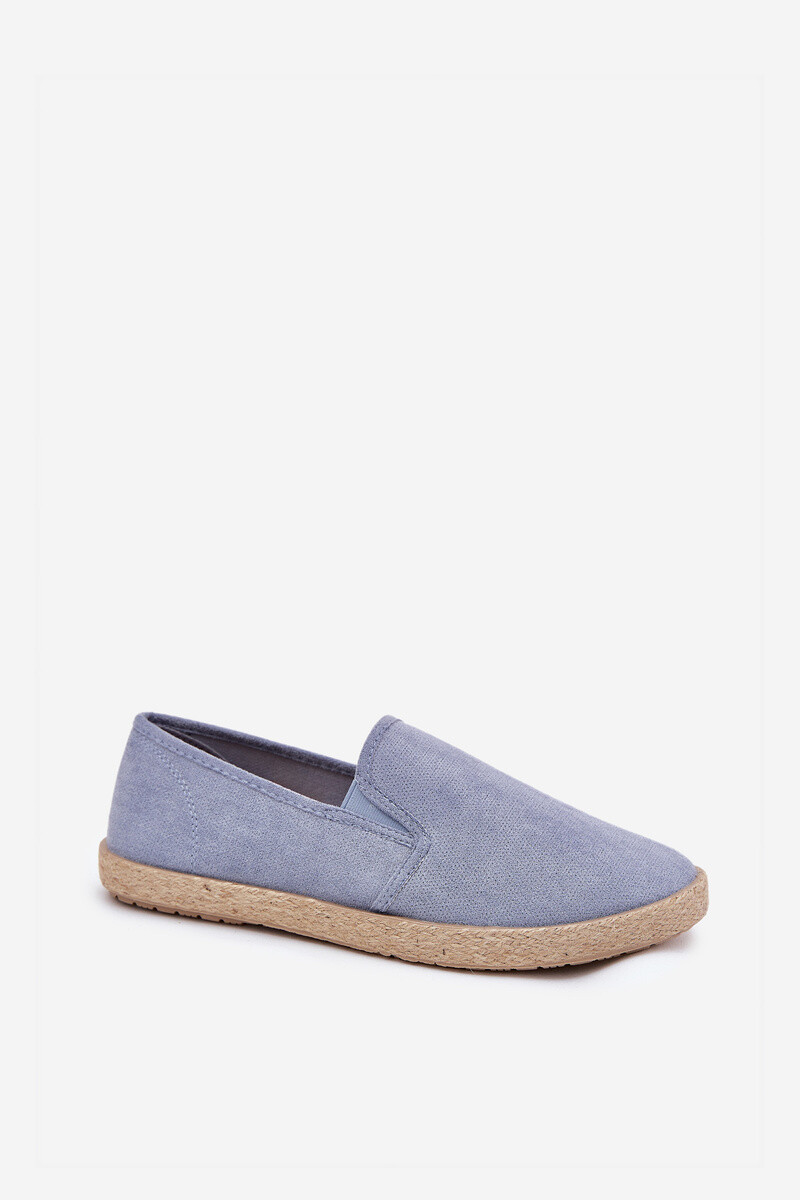 Boto Pánske espadrilky z eko semišu modré Lunaria