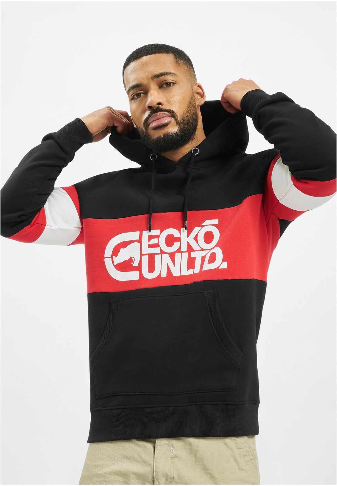 Men's Flagship Hoody black/red/white