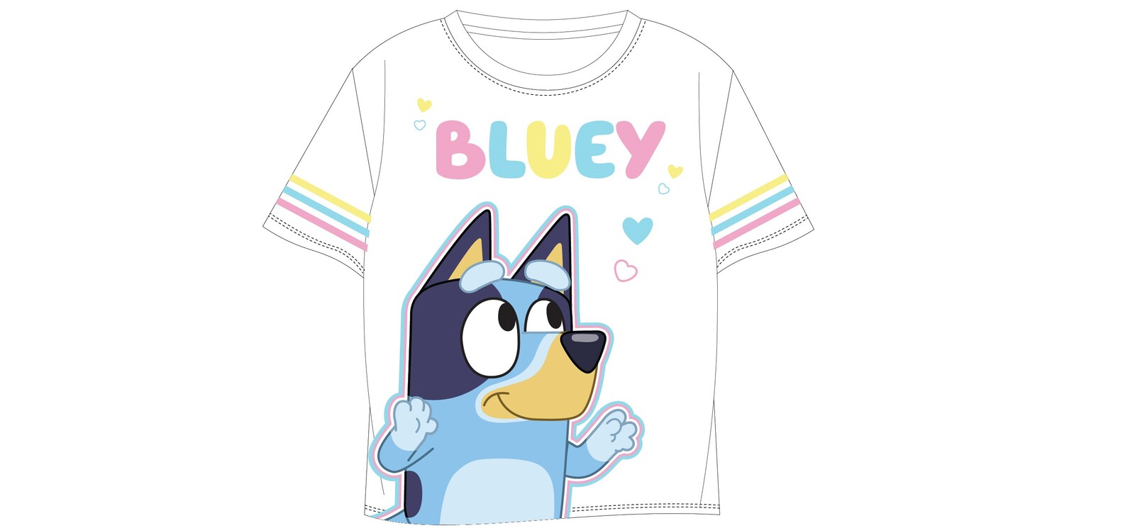 EPlus Dievčenské tričko - Bluey Veľkosť - deti: 98