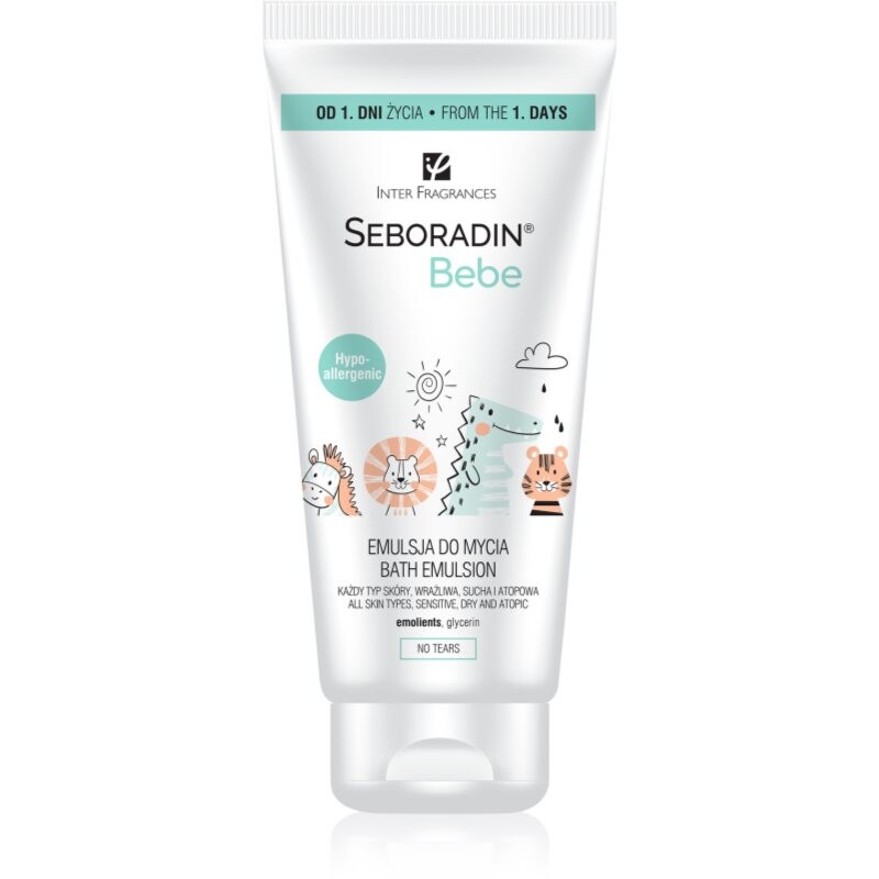 Seboradin Bebe emulzia do kúpeľa pre deti od narodenia 200 ml