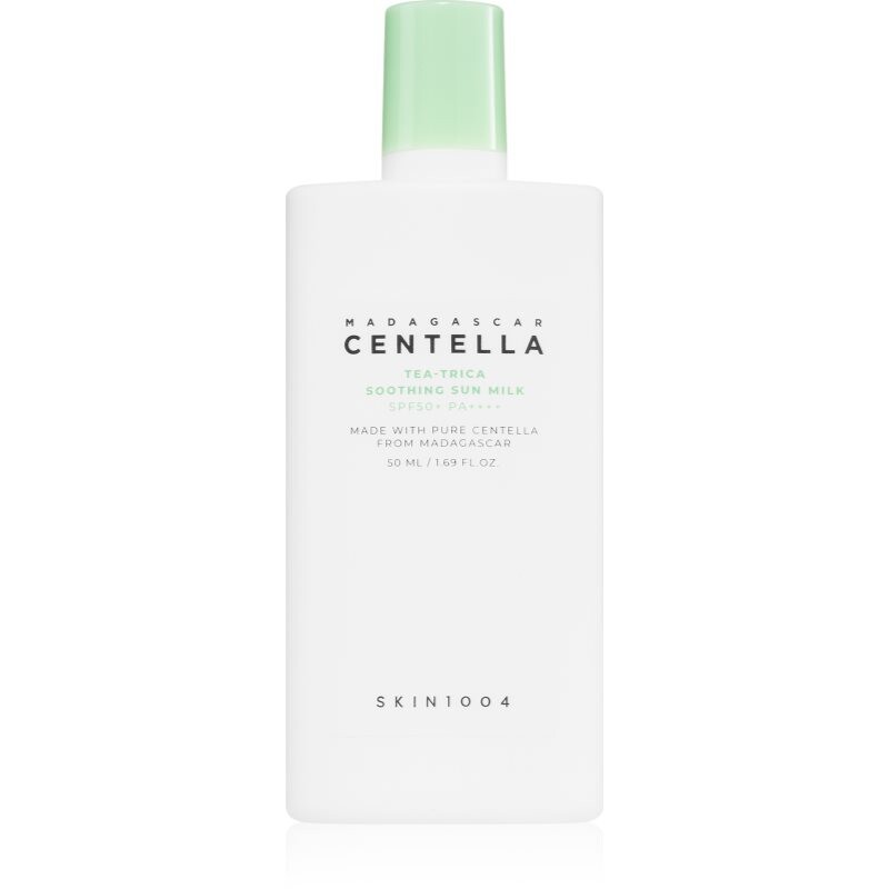 SKIN1004 Madagascar Centella Tea-Trica Sun Milk extra ľahké mlieko na opaľovanie SPF 50+ 50 ml