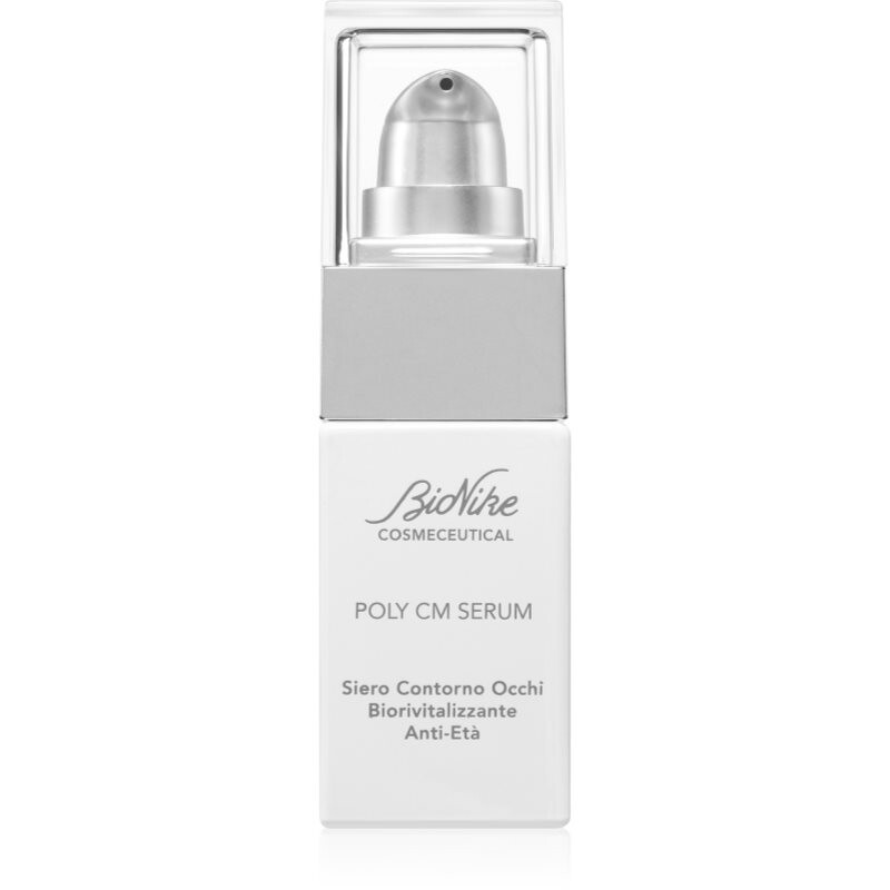 BioNike Cosmeceutical POLY CM SERUM omladzujúce očné sérum proti starnutiu a na spevnenie pleti 15 ml
