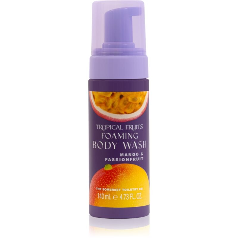 The Somerset Toiletry Co. Tropical Fruits Mango & Passionfruit umývacia pena na telo 140 ml