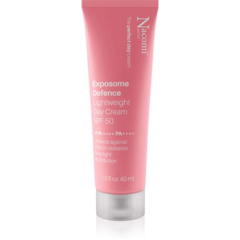 Nacomi Next Level Exposome defence ľahký denný krém SPF 50 40 ml