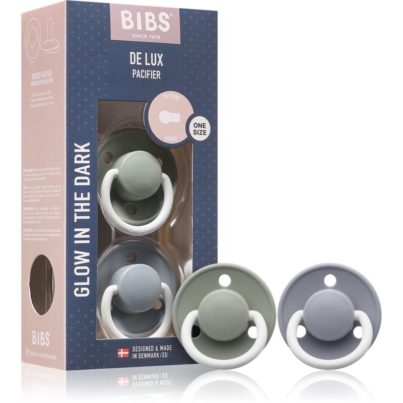 BIBS De Lux One Size cumlík Glow in the dark 2 ks