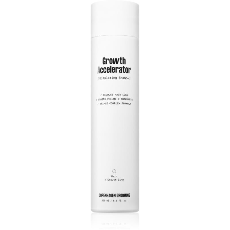 Copenhagen Grooming Growth Accelerator Shampoo aktivačný šampón pre rast vlasov a posilnenie od korienkov 250 ml