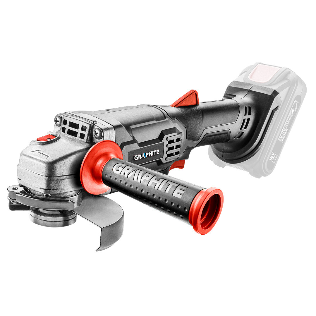 GRAPHITE Akumulátorová uhlová brúska Energy+ 125 mm 58GE130