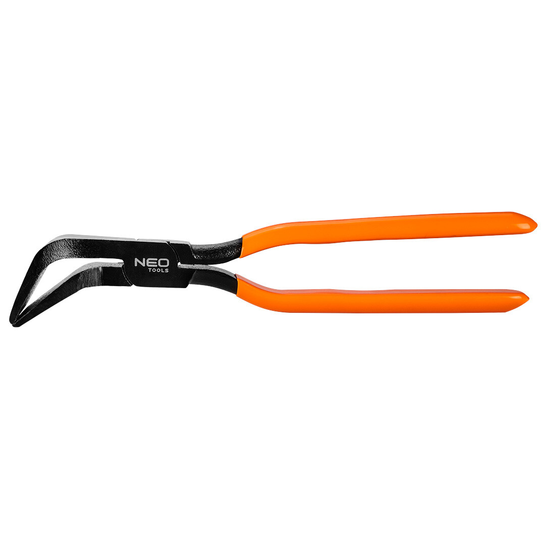 NEO TOOLS Klampiarske kliešte, zahnuté 45° 31-075