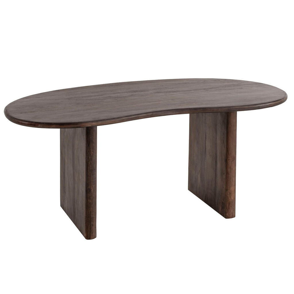 MID.YOU PÍSACÍ STÔL, tmavohnedá, 180/90/75 cm