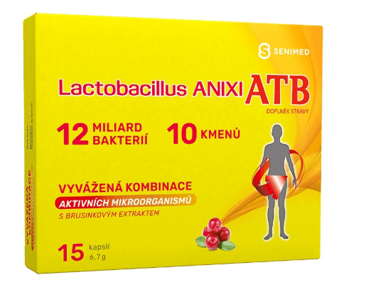 LACTOBACILLUS Lactobacillus ANIXI ATB 15 kapsúl