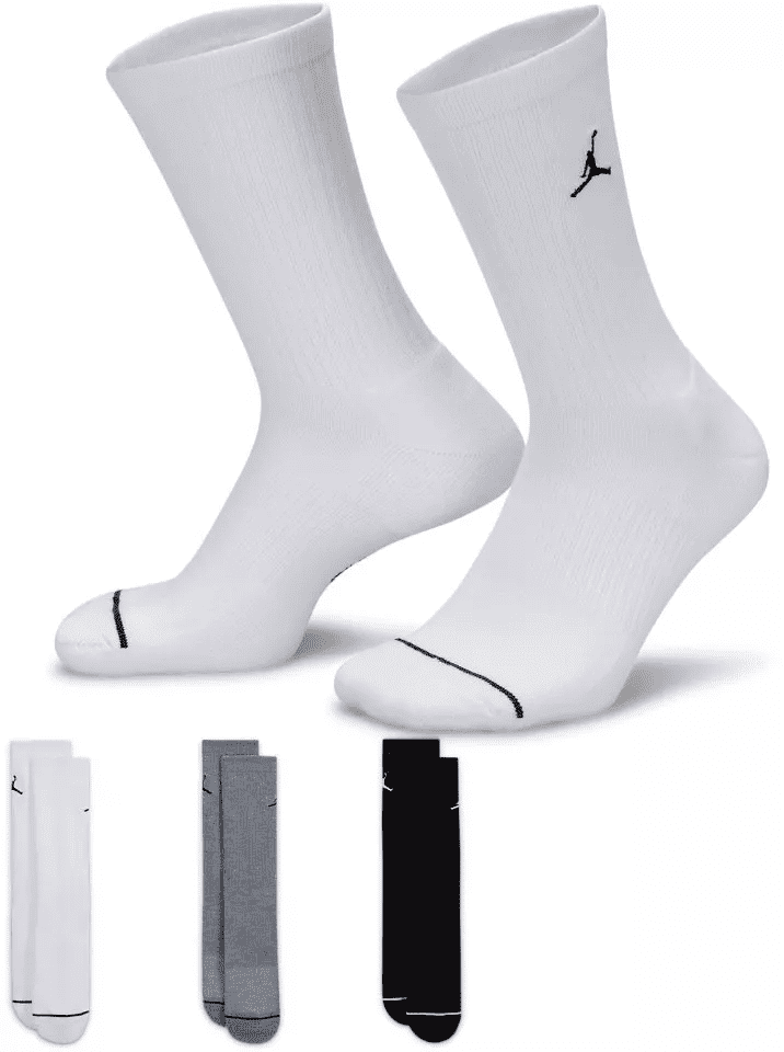 Ponožky Nike Jordan Everyday Crew Socks 3 pairs Veľkosť: S