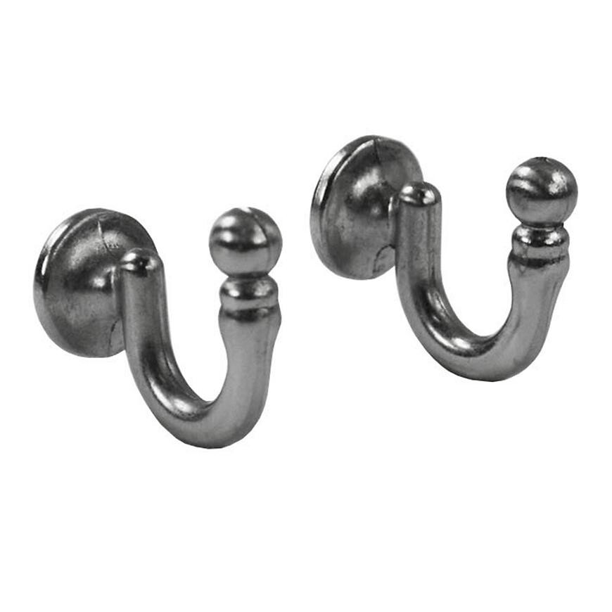 Niklový háčik na záclony