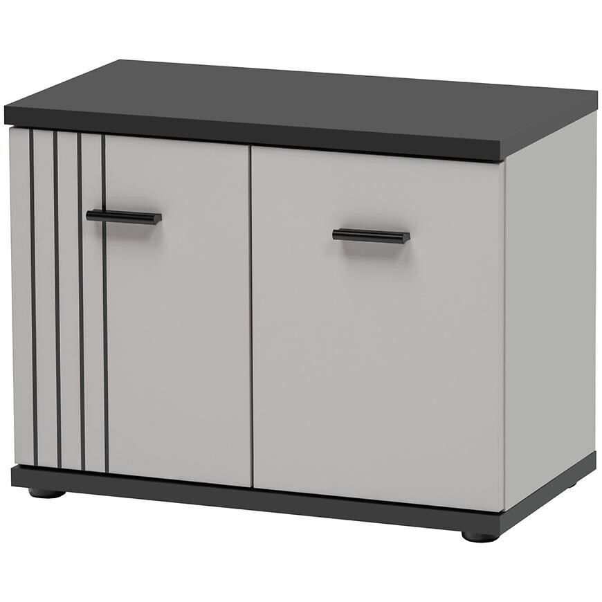 Skrinka na topánky Hugo Cc Hg F Kašmír/Čierna