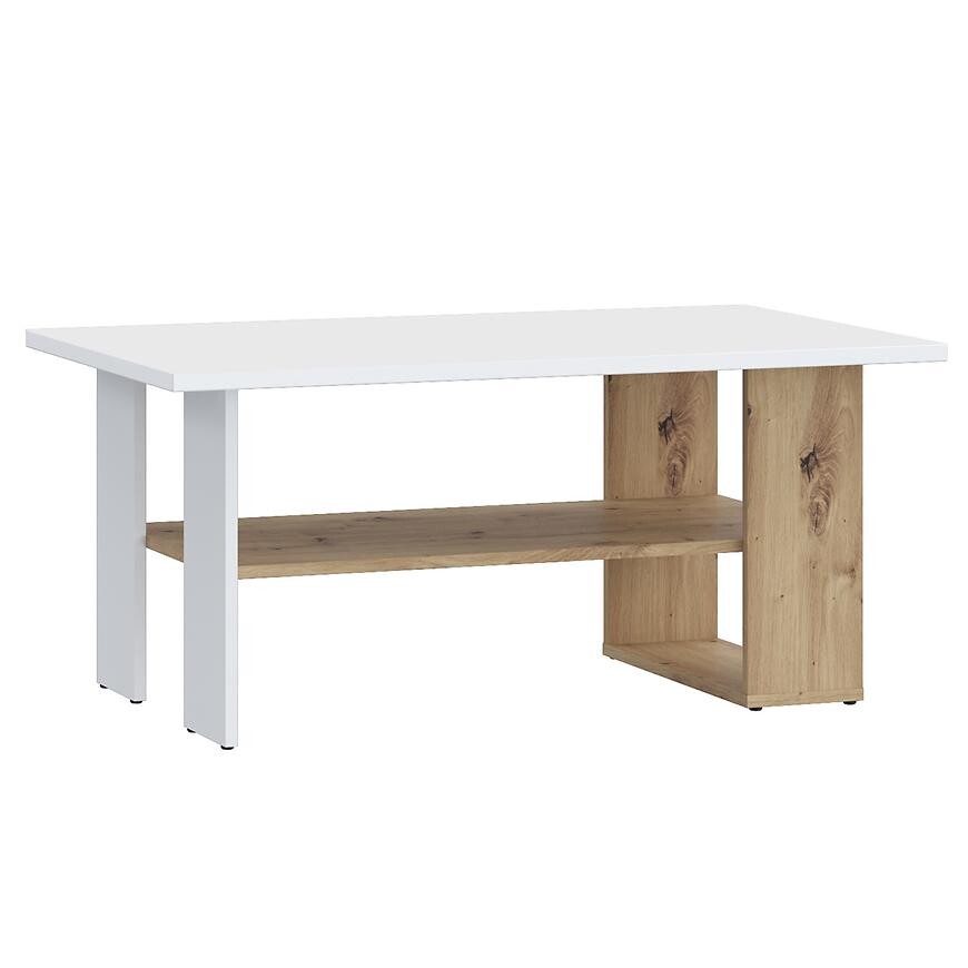 Konferenčný stolík Caldicot CFTT5210-M256 biely/dub artisan