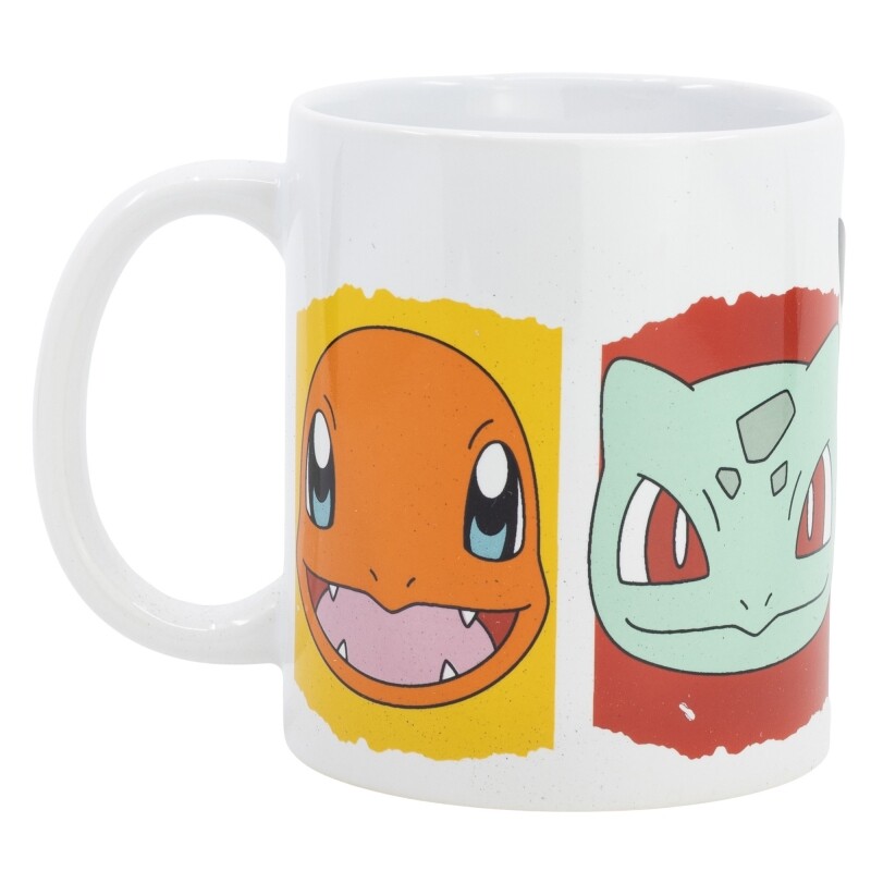 Keramický hrnček Pokémon Partners 325 ml - farebný