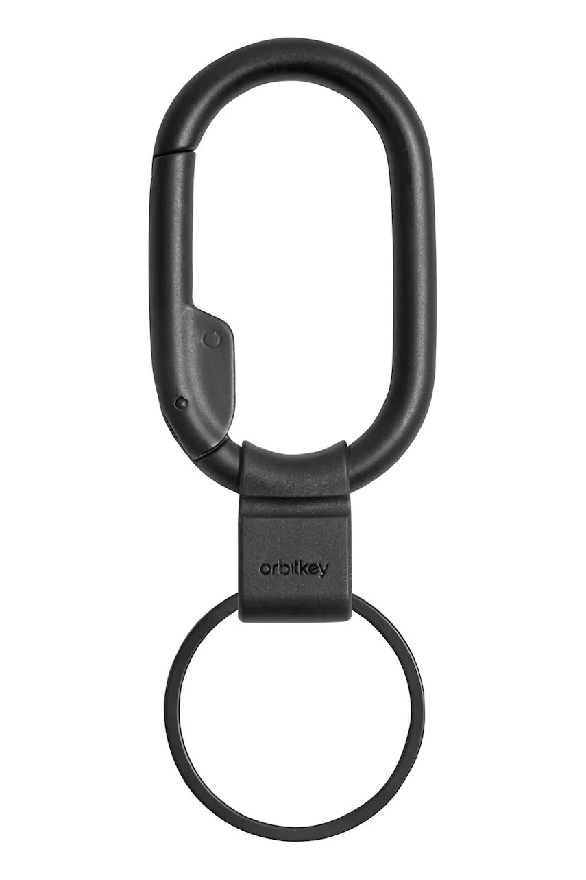 Kľúčenka Orbitkey Clip Mini 9,5 cm čierna farba