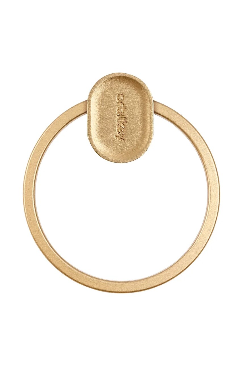 Krúžok na kľúče Orbitkey Ring v2 3,25 cm žltá farba