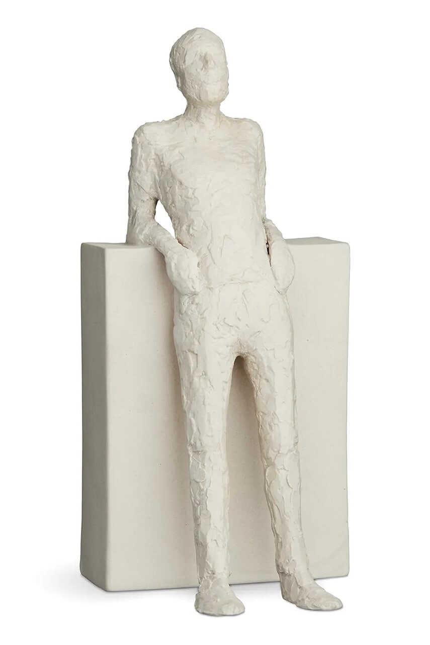 Dekoračná figúrka Kähler The Hedonist 22 cm biela farba