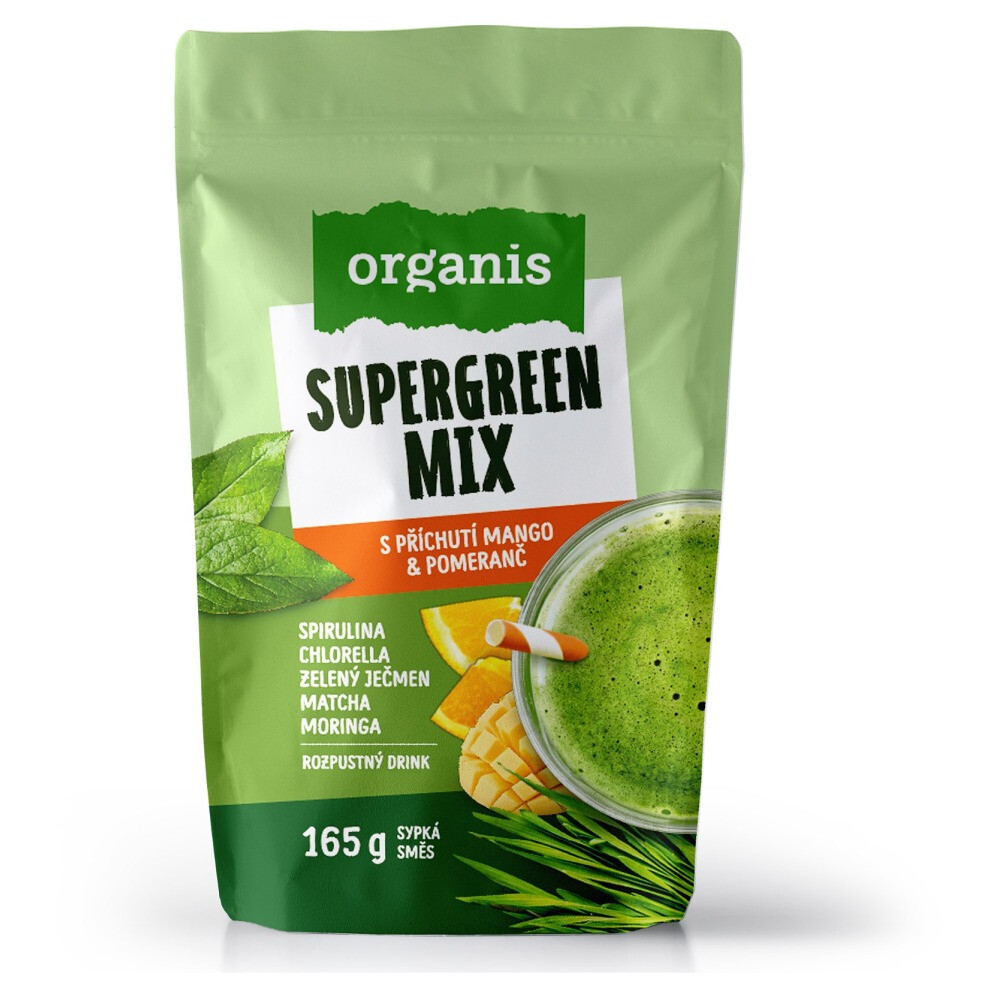 ORGANIS Supergreen mix dávok 165 g