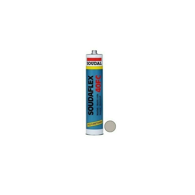 Tmel polyuretánový Soudal SOUDAFLEX 40 FC šedý 310 ml