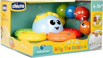 CHICCO Billy chobotnica vkladacia, 2 v 1, 6 m+
