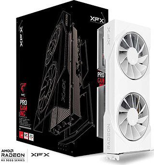 XFX Swift AMD Radeon RX 9060 XT OC White 8G