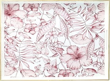 Andrea Fontebasso PARTY TIME Podnos s kvetmi 48 × 35 cm obdĺžnikový