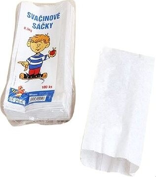 VIPOR – Desiatové vrecká papierové, 0,5 kg, 100 ks