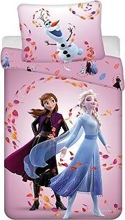 Jerry Fabrics Obliečky Frozen Magical time 140 × 200, 70 × 90 cm