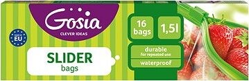 Vipor vrecká 18x21cm so zipsom multifunkčné 1,5 l, 16 ks