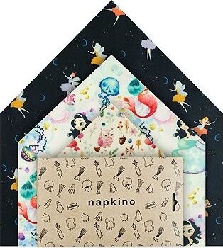 Napkino Včelie voskové obrúsky súprava 3 ks (S + M + L) – Magický svet