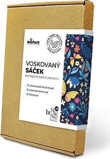 BEEPACK Voskované vrecko Nočný les, M