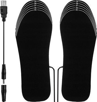 Trizand 19702 Elektricky vyhrievané vložky do topánok USB, veľ. 35 – 40, čierne