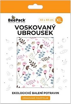 BEEPACK Voskovaný obrúsok Ružová kvietka, XL
