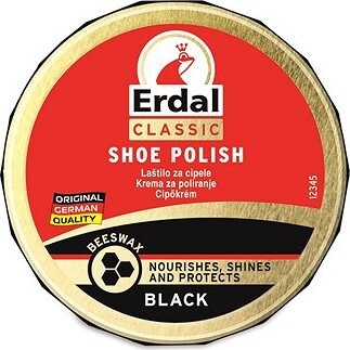 ERDAL Krém na čiernu obuv 55 ml