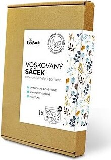 BEEPACK Voskované vrecko Kvietky, XL