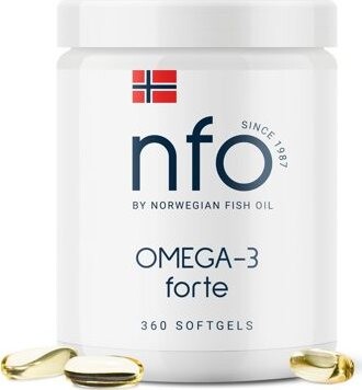 NFO Omega-3 Forte [360 mäkkých kapsúl]