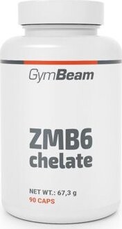 GymBeam ZMB6 chelát 90 kapsúl